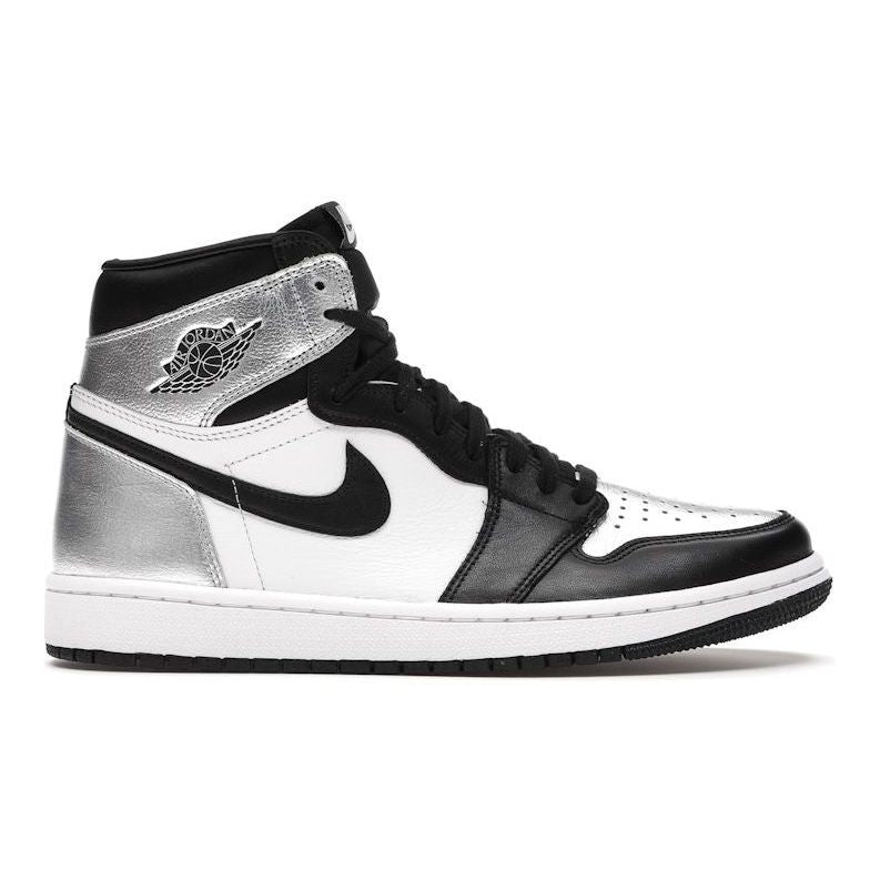 Size 10w - Jordan 1 Retro High Silver Toe