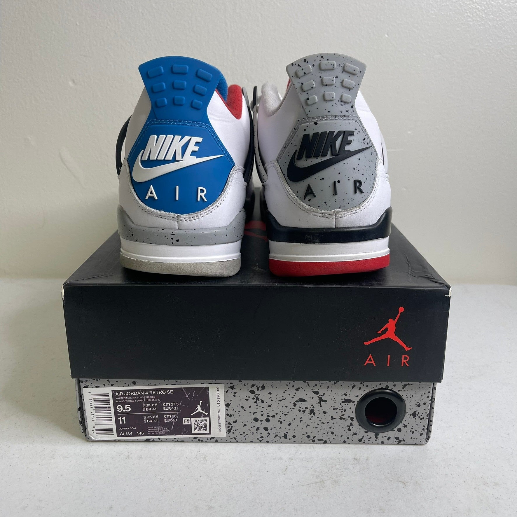 Jordan 4 Retro What The