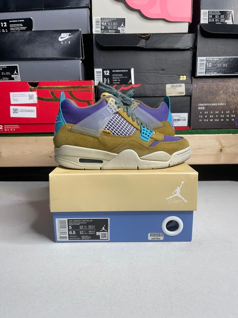 Jordan 4 Retro SP 30th Anniversary Union Desert Moss