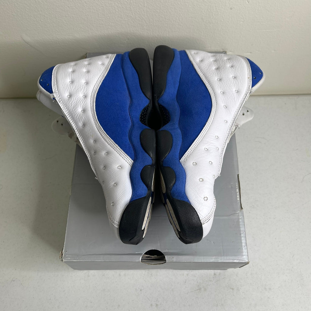 Size 8.5 - Jordan 13 Retro White Hyper Royal Black