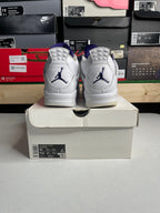 Size 10 - Jordan 4 Retro Metallic Purple