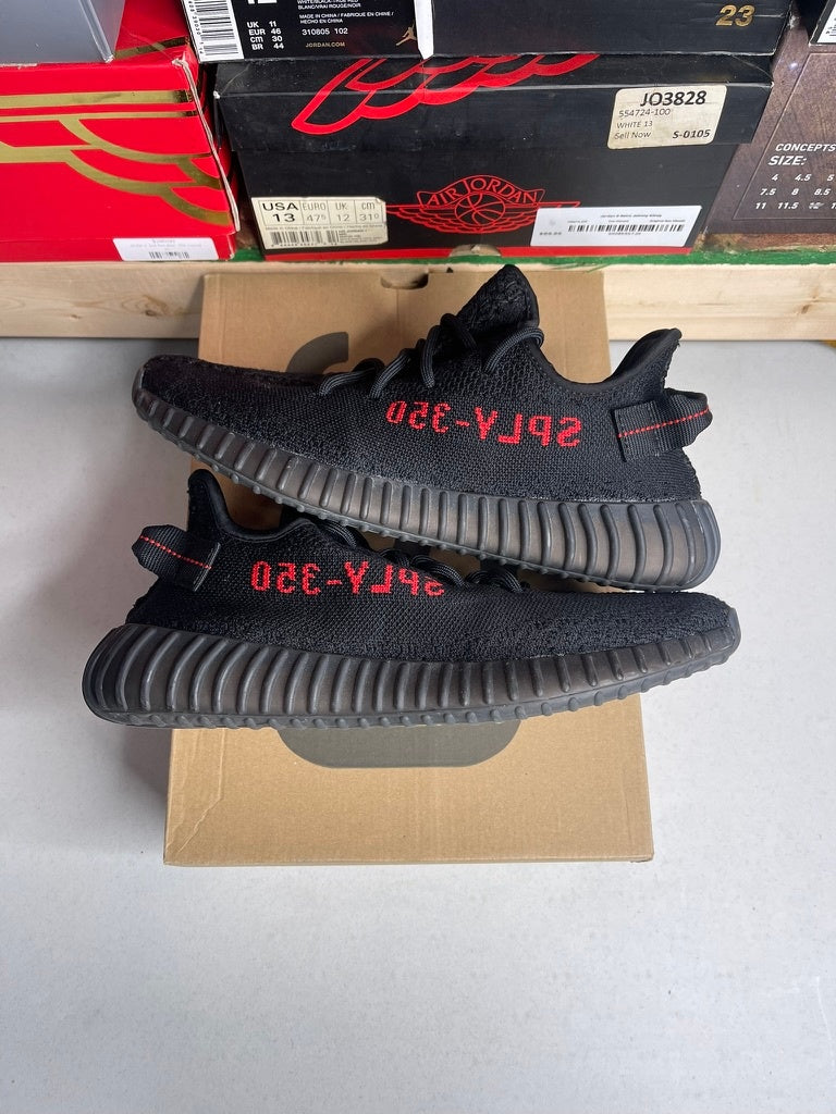 Size 9 - adidas Yeezy Boost 350 V2 Black Red