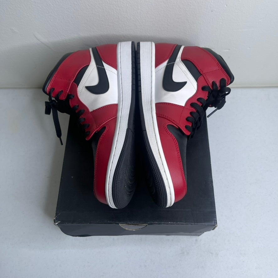 Size 10.5 - Jordan 1 Mid Chicago Toe