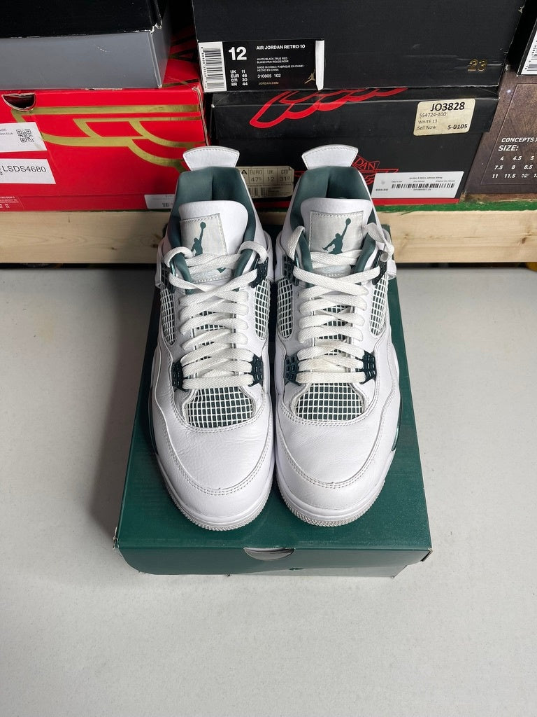 Size 10.5 - Jordan 4 Retro Oxidized Green