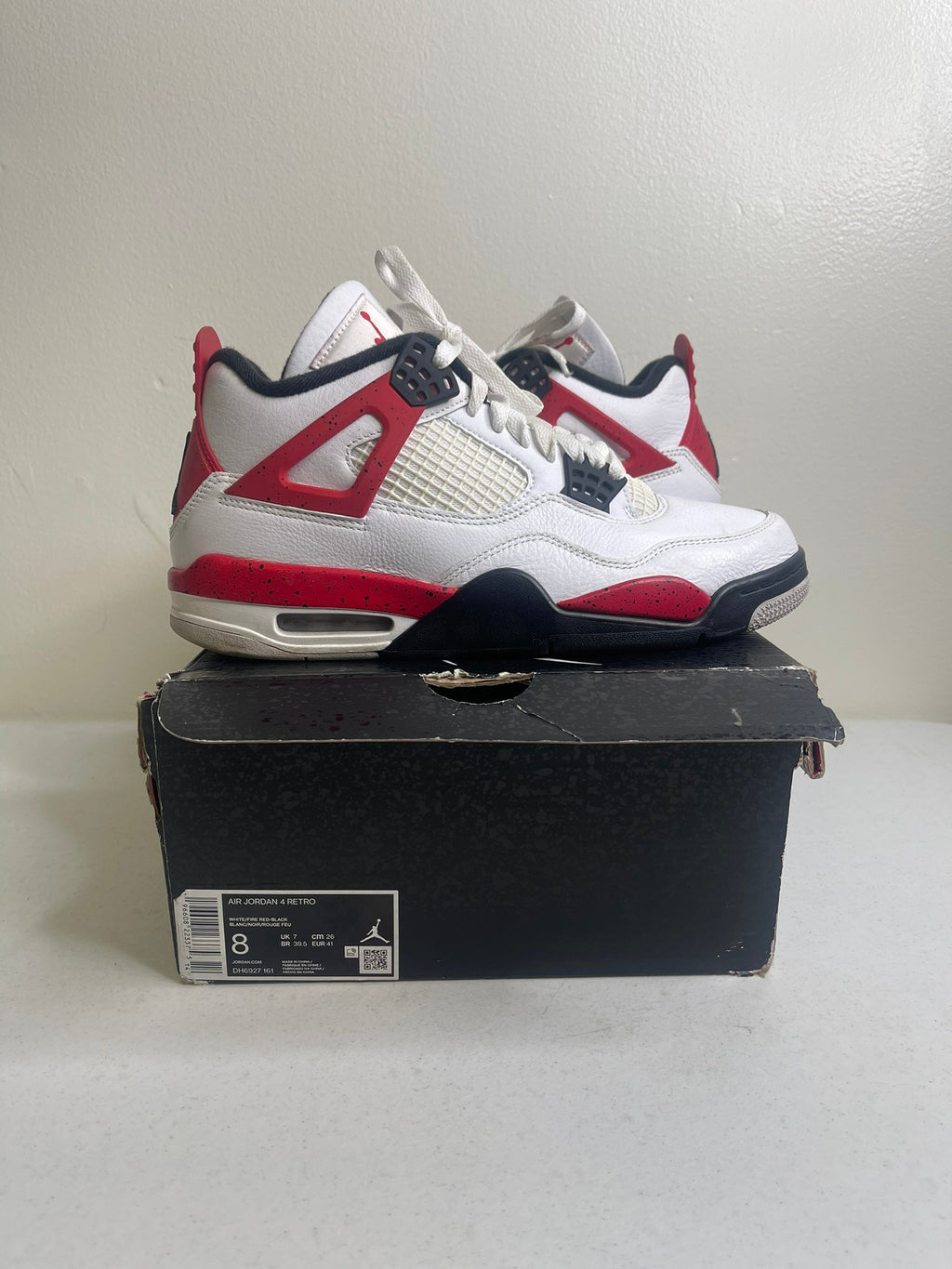 Jordan 4 Retro Red Cement