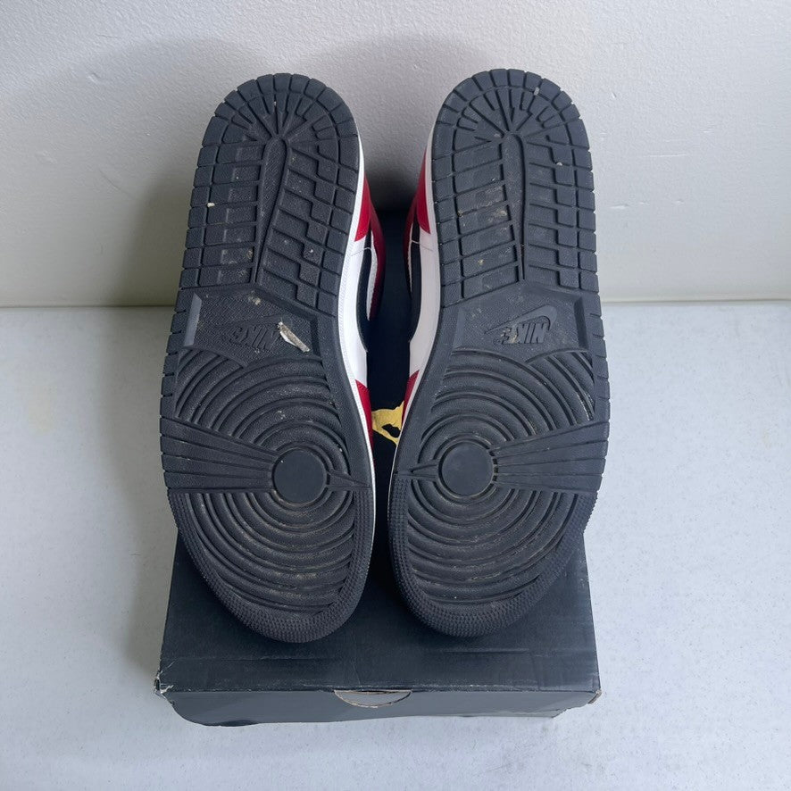 Size 10.5 - Jordan 1 Mid Chicago Toe