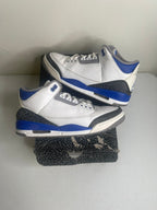 Size 10 - Jordan 3 Retro Racer Blue