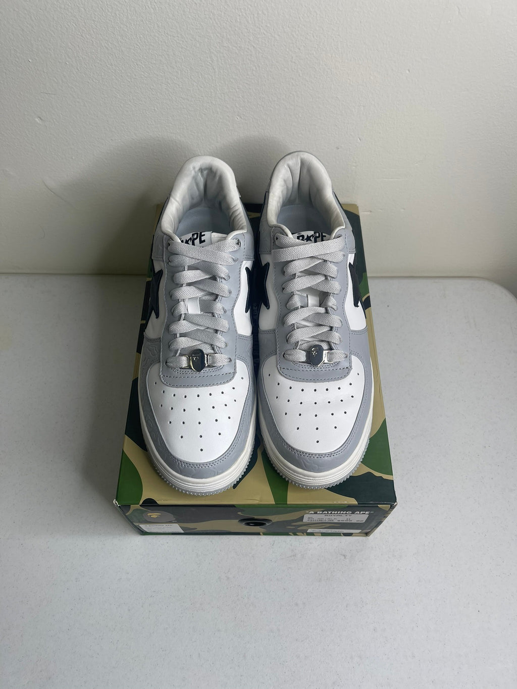 A Bathing Ape Bape Sta Low Grey Black