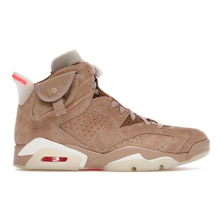 Size 9 - Jordan 6 Retro Travis Scott British Khaki