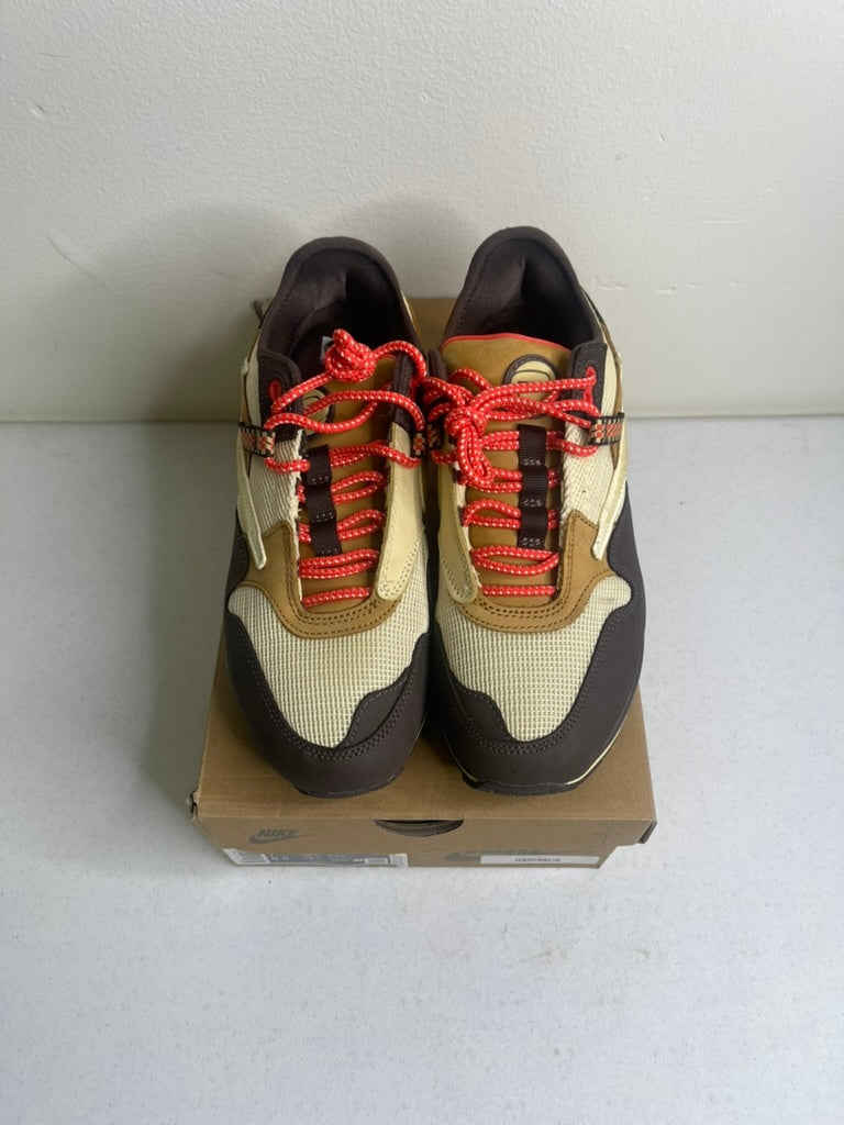 Size 7 - Nike Air Max 1 Travis Scott Cactus Jack Baroque Brown