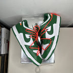 Size 11.5 - Nike Dunk Low Off-White Pine Green