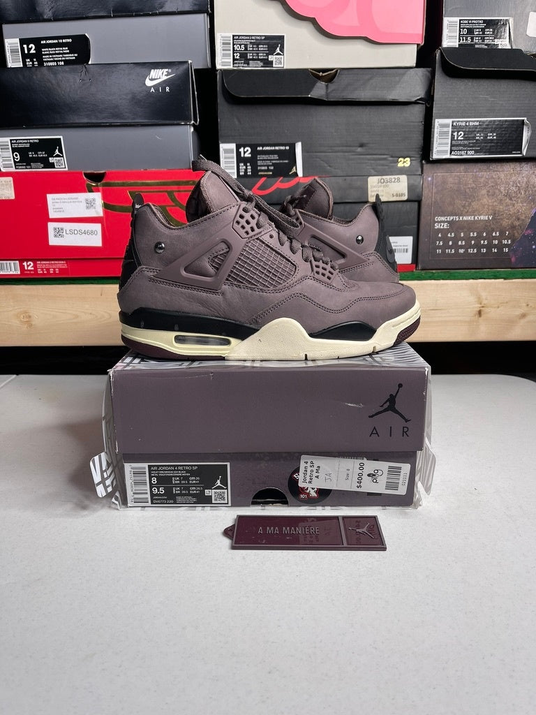 Size 8 - Jordan 4 Retro SP A Ma Maniére Violet Ore