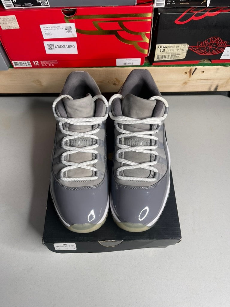 Size 10.5 - Jordan 11 Retro Low Cool Grey