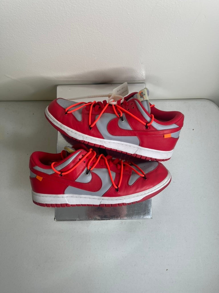 Nike Dunk Low Off-White University Red