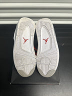 Size 7y - Jordan 4 Retro White Oreo (2021) (GS)