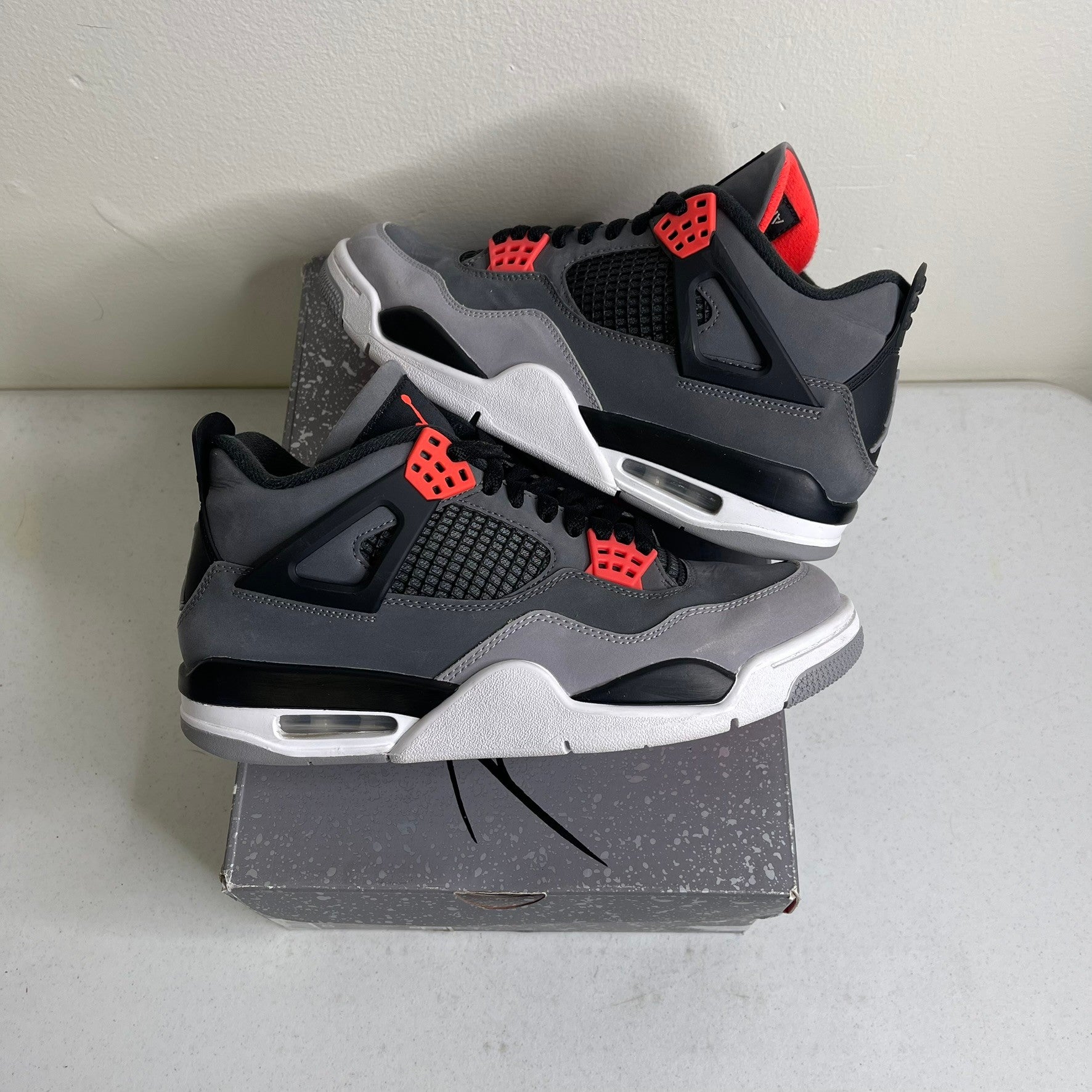 Size 8 - Jordan 4 Retro Infrared