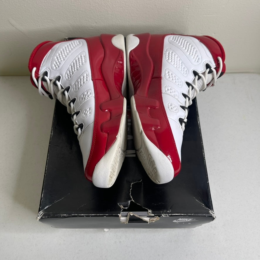 Jordan 9 Retro White Gym Red