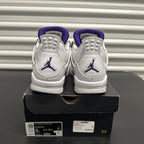 Size 5y - Jordan 4 Retro Metallic Purple (GS)