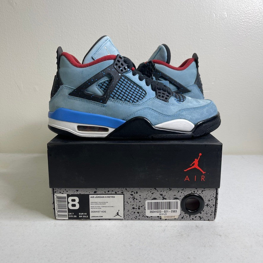 Size 8 - Jordan 4 Retro Travis Scott Cactus Jack
