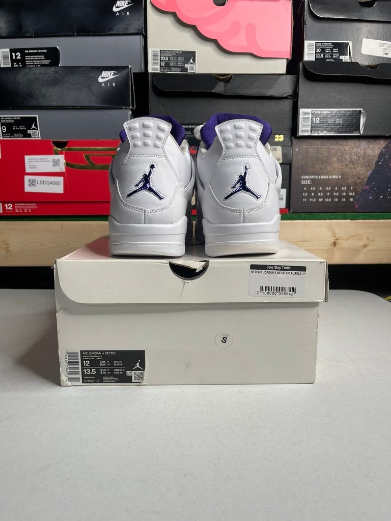 Jordan 4 Retro Metallic Purple